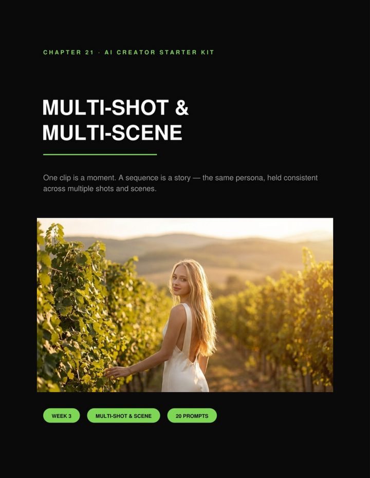 Multi-shot & multi-scene